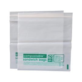 Compostable Sandwich Resealable Bag