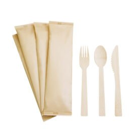 Compostable Wooden Cutlery Set