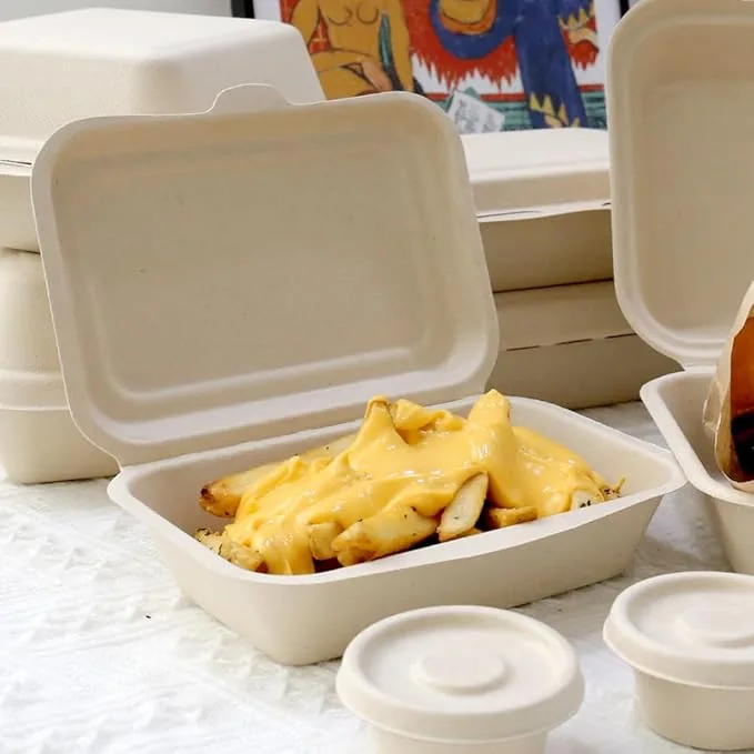 Clamshell Kraft To-Go Containers - Image 2