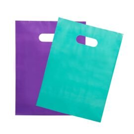 Plastic shopping bag – Gift bag with die cut handle