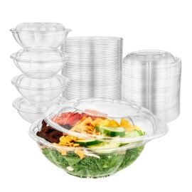 Clear Plastic Salad Bowls