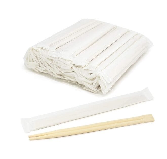 Disposable Paper packed Bamboo Chopsticks