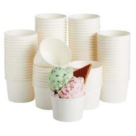 Disposable Paper Ice Cream Cups