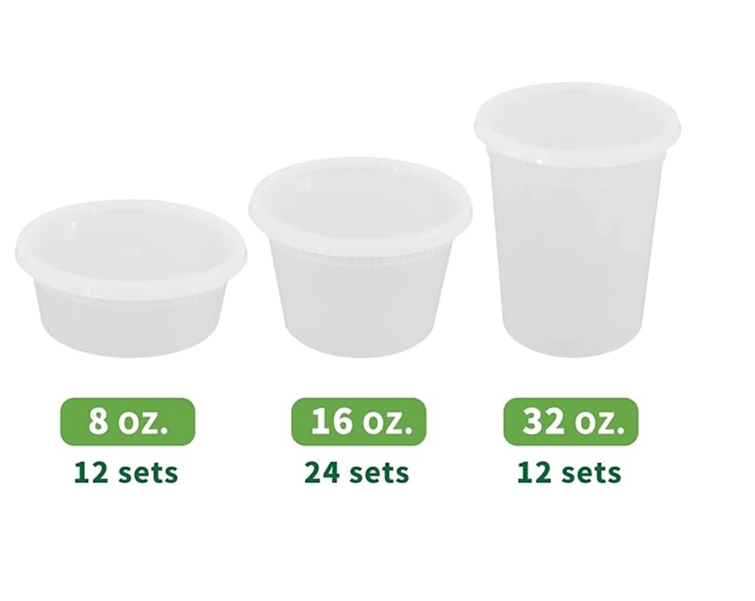 Food Storage Containers with Lids - Image 2