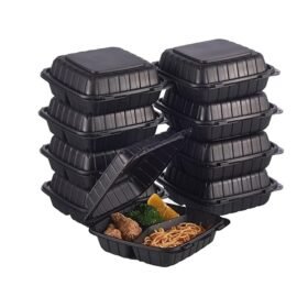 Plastic Clamshell Takeout Food Trays