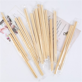 Individually Clear Packaged Disposable Bamboo Chopsticks